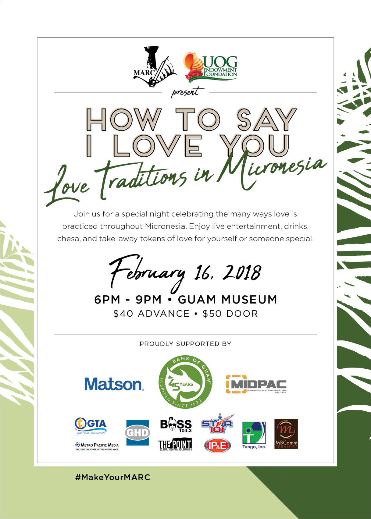 Love is in the air at upcoming UOG event